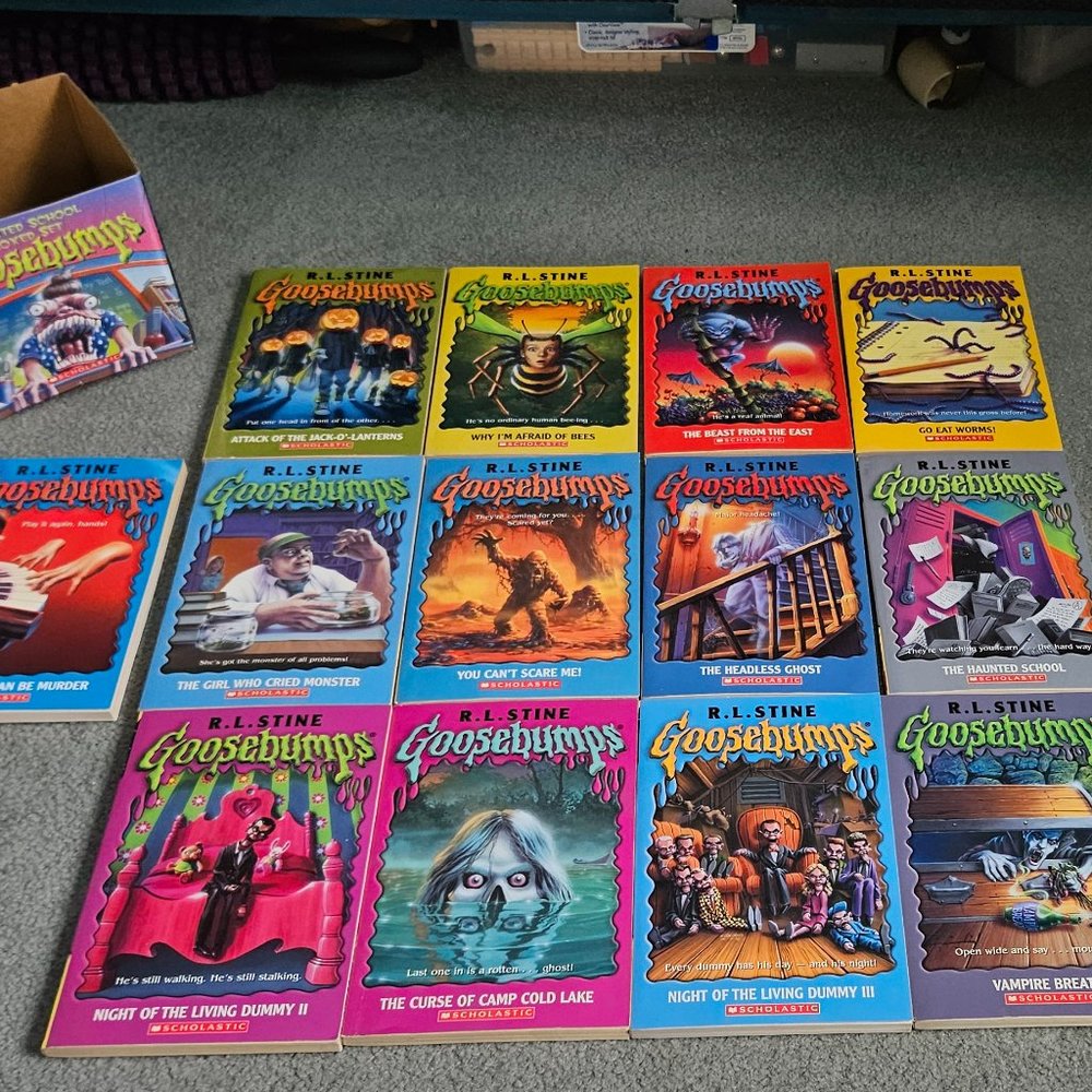 Goosebumps Books Vintage Box Set